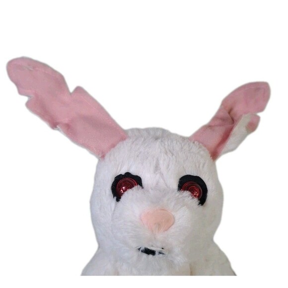 NEW Halloween Animated Singing Zombie Rabbit Bunny on Tricycle Ghoul Horror - Picture 5 of 6